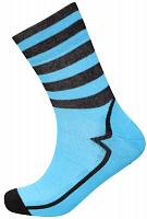AWsome Socks Stripe Blue/Black 1 Pack